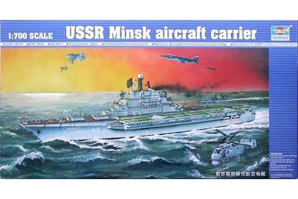 Авианесущий крейсер «Минск» (Trumpeter 05703) 1/700