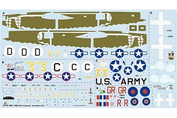 B-24D LIberator (ITALERI 1285) 1/72