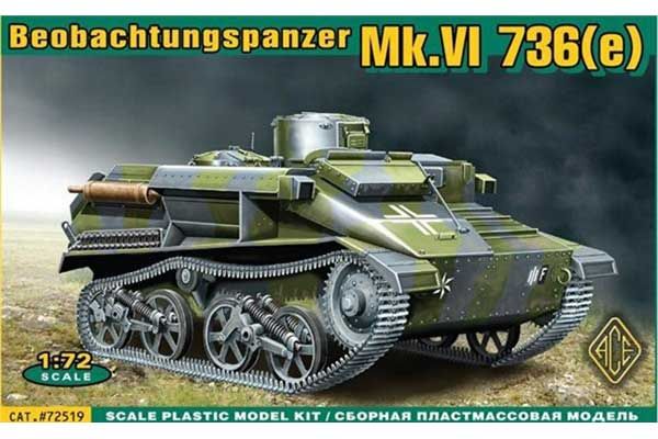 Beobachtungspanzer Mk.VI 736(e) (ACE72519) 1/72