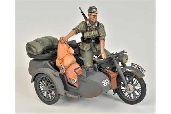 BMW R-12 с коляской и экипажем (ZVEZDA 3607) 1/35