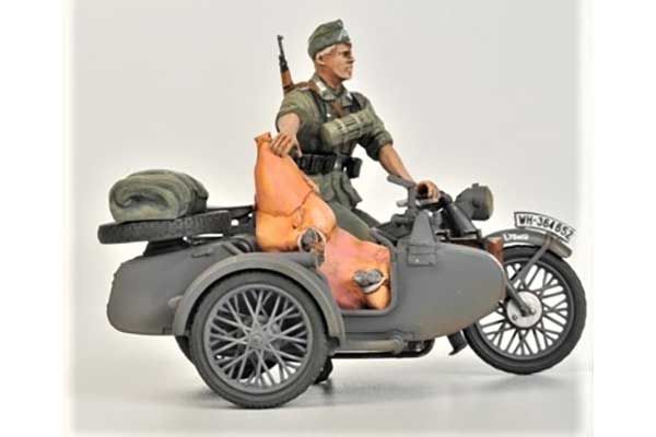 BMW R-12 с коляской и экипажем (ZVEZDA 3607) 1/35