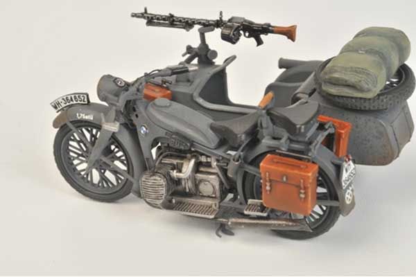 BMW R-12 с коляской и экипажем (ZVEZDA 3607) 1/35