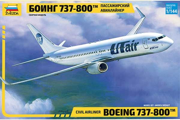 Боинг 737-800 (ZVEZDA 7019) 1/144
