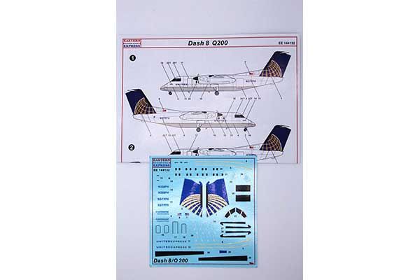 Dash 8 Q200 (Eastern Express 14432) 1/144