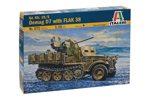 Demag D7 с пушкой Flak 38 (ITALERI 0371) 1/35