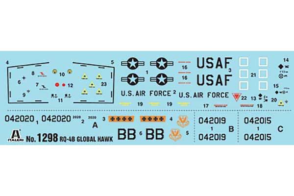 Drone RQ - 4 Global Hawk (ITALERI 1298) 1/72