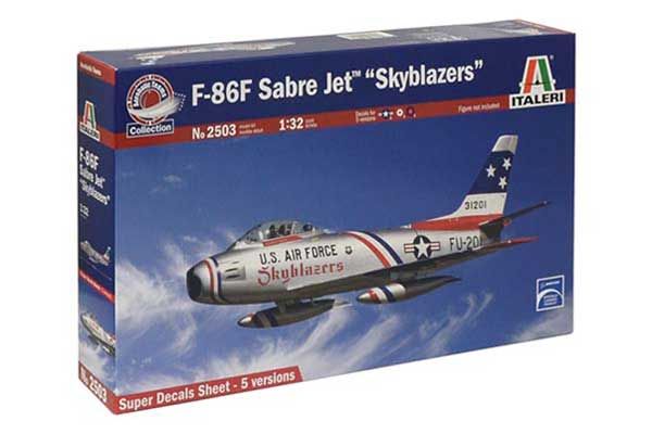 F-86F Sabre Jet ''Skyblazers'' (ITALERI 2503) 1/32