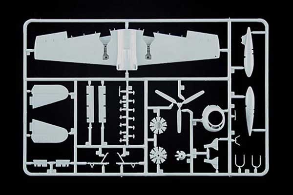 F6F - 3/5 HELLCAT (ITALERI 1305) 1/72