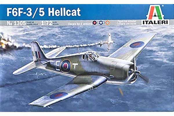F6F - 3/5 HELLCAT (ITALERI 1305) 1/72