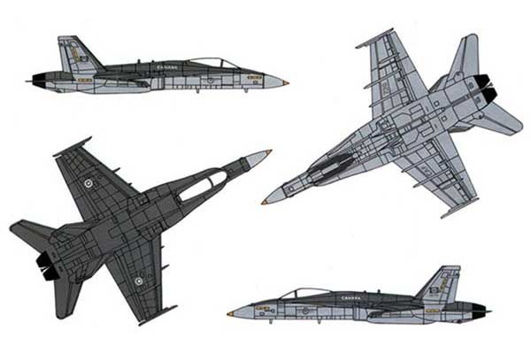 F/A 18 Wild Weasel C/D (ITALERI 0016) 1/72