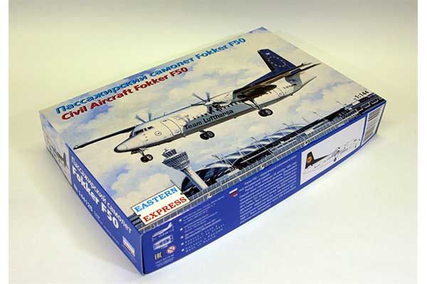 Fokker F-50 (Eastern Express 144126) 1/144