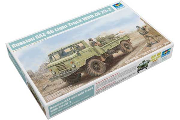 ГАЗ-66 с  ЗУ-23-2 (Trumpeter 01017) 1/35