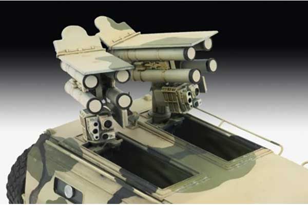 ГАЗ "Тигр" з ПТРК "Корнет-Д" (ZVEZDA 3682) 1/35