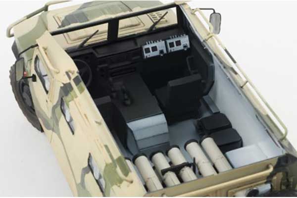 ГАЗ "Тигр" з ПТРК "Корнет-Д" (ZVEZDA 3682) 1/35
