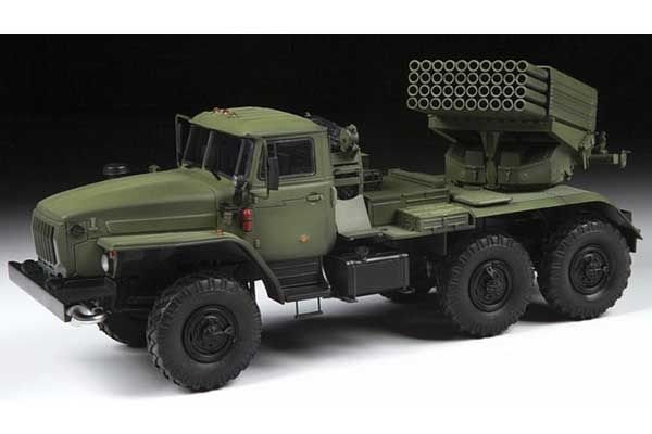 "Град" БМ-21 (ZVEZDA 3655) 1/35