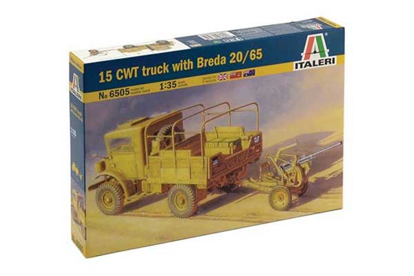 Вантажівка 15 CWT з зеніткою Breda 20/65 (ITALERI 6505) 1/35