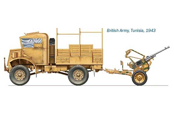 Вантажівка 15 CWT з зеніткою Breda 20/65 (ITALERI 6505) 1/35