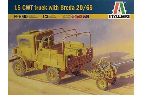 Вантажівка 15 CWT з зеніткою Breda 20/65 (ITALERI 6505) 1/35