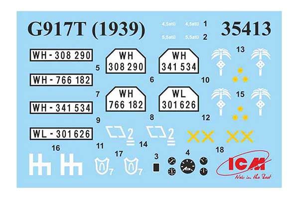 Ford G917T G917T (1939 production) (ICM 35413) 1/35