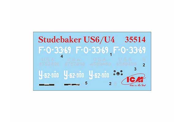 Studebaker US6 U4 (ICM 35514) 1/35