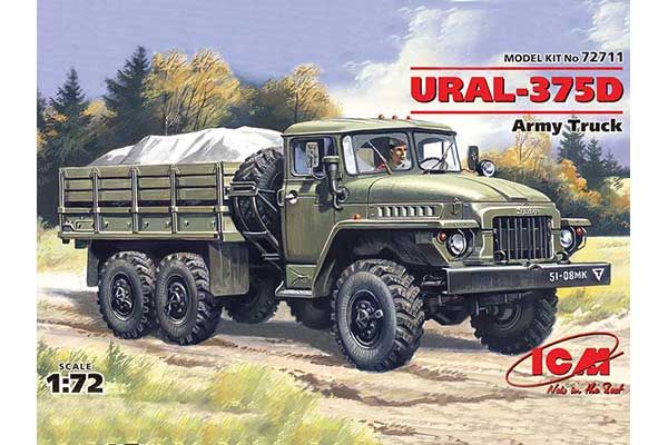 УРАЛ-375Д (ICM 72711) 1/72