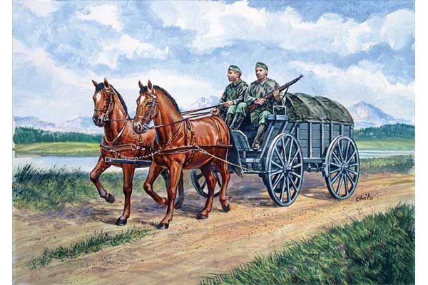 Hf.2 Schwerer Heeresfeldwagen (ITALERI 6517) 1/35