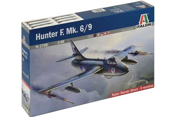 Hunter F. Mk.6/9 (ITALERI 2708) 1/48