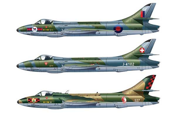 Hunter F. Mk.6/9 (ITALERI 2708) 1/48