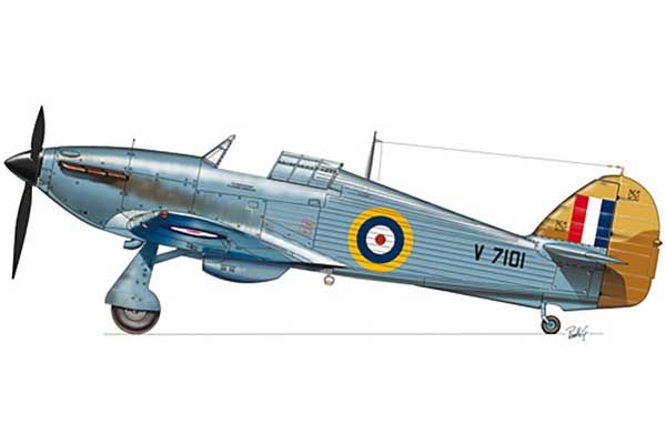 Hurricane Mk. I (ITALERI 2705) 1/48