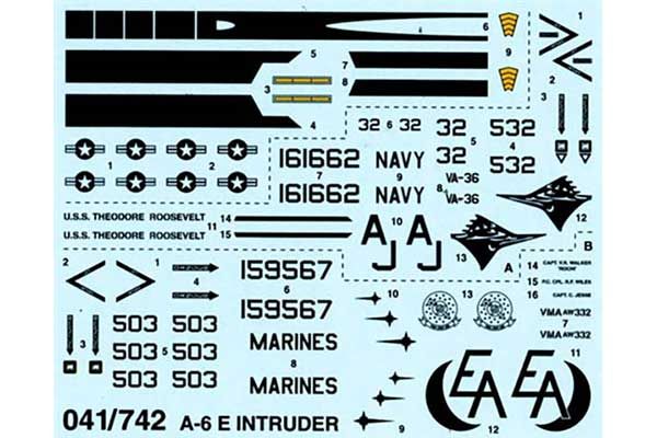 Intruder A-6E (ITALERI 0041) 1/72