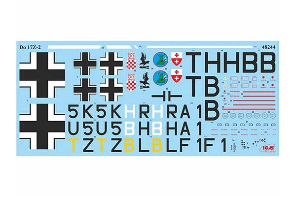 Дорньє Do 17Z-2 (ICM 48244) 1/48