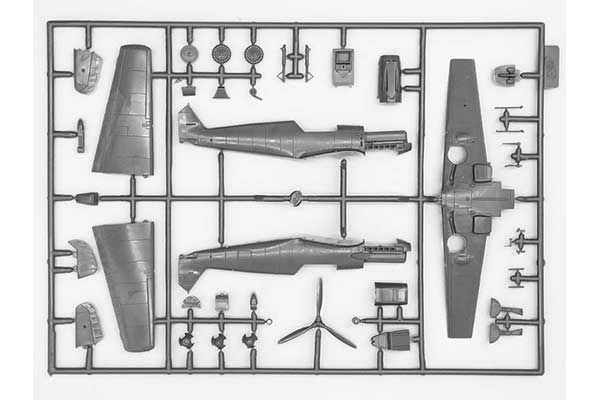 Messerchmitt Bf.109E-4 (ICM 72132) 1/72