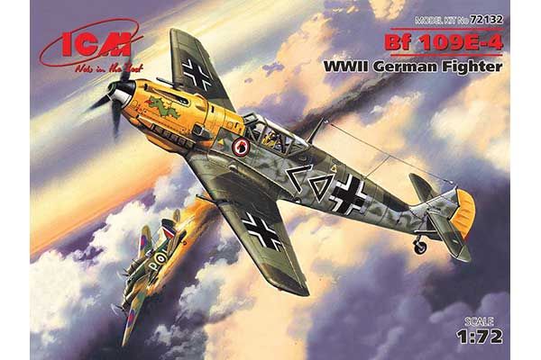 Messerchmitt Bf.109E-4 (ICM 72132) 1/72