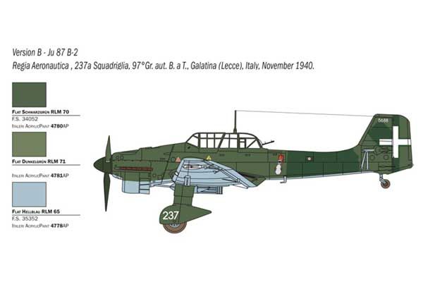 JU 87 B-2/R-2 "Picchiatello" (ITALERI 2769) 1/48