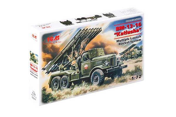 Катюша БM-13-16(ICM 72571) 1/72