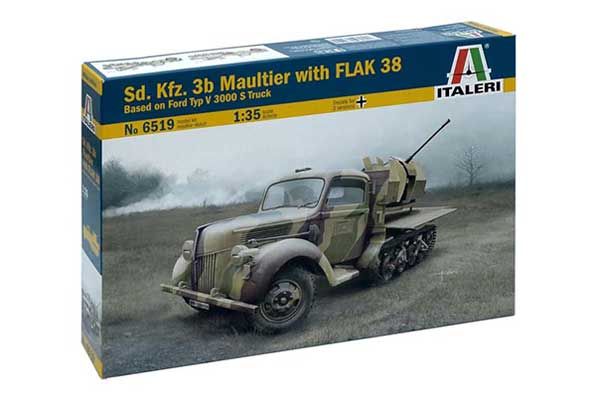 Kfz.3b Maultier с FLAK 38 (ITALERI 6519) 1/35