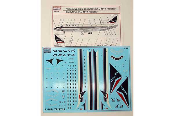 L-1011 Tristar 100 (Eastern Express 14497) 1/144