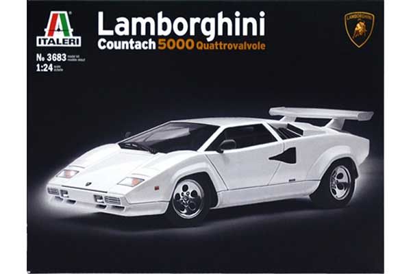 Lamborghini Countach 5000 (ITALERI 3683) 1/24