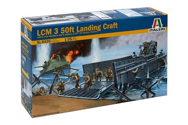 LCM 3 50' LANDING CRAFT (ITALERI 6436) 1/35