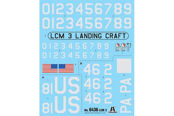LCM 3 50' LANDING CRAFT (ITALERI 6436) 1/35