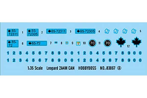 Leopard 2A4M CAN (Hobby Boss 83867) 1/35
