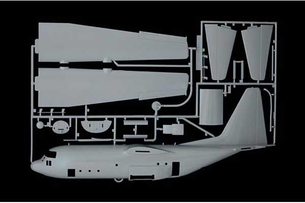 Lockheed MC-130E Hercules Combat Talon l (Italeri 1369) 1/72