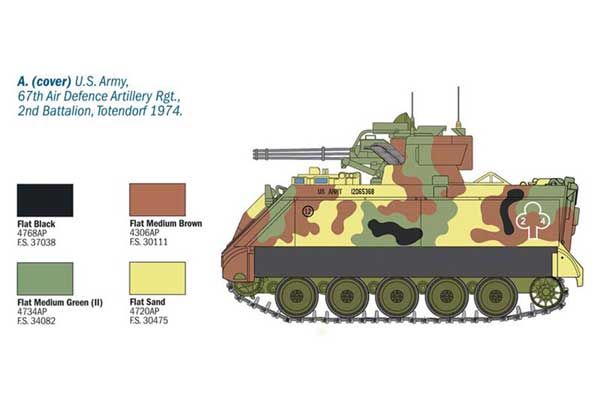 M163 VADS (ITALERI 6560) 1/35