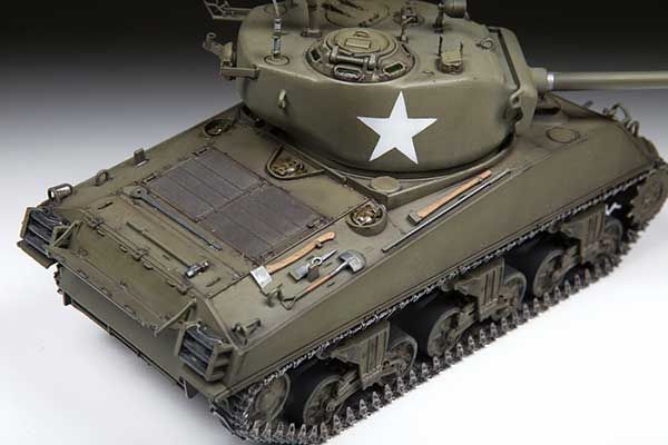 М4А3 (76) W «ШЕРМАН» (ZVEZDA 3676) 1/35