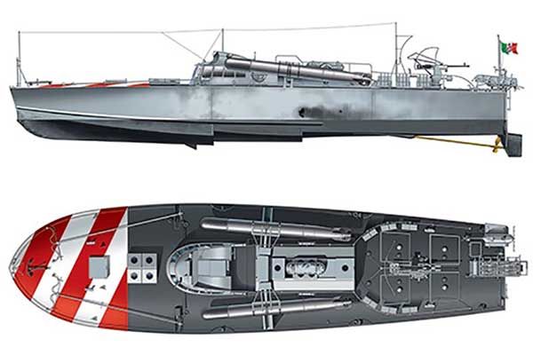 M.A.S. 568 4a Serie (ITALERI 5608) 1/35
