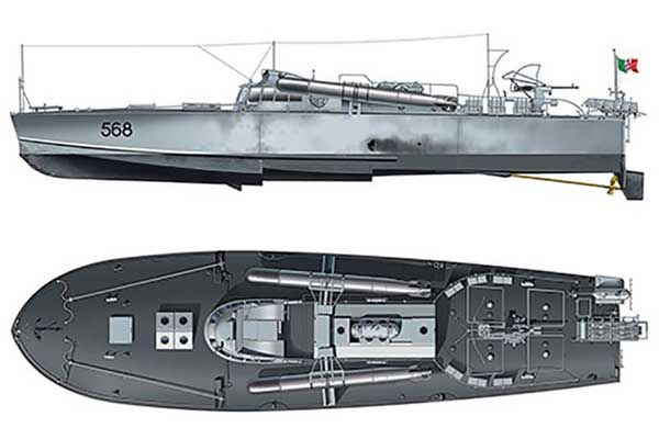 M.A.S. 568 4a Serie (ITALERI 5608) 1/35