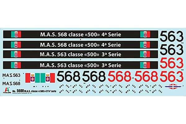 M.A.S. 568 4a Serie (ITALERI 5608) 1/35