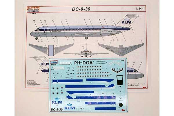 McDonnell Douglas DC-9-30 (Eastern Express 144119) 1/144