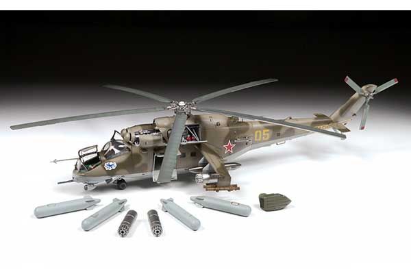 Мі-24В/ВП (ZVEZDA 4823) 1/48