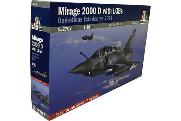 Mirage 2000D w/LGBs (ITALERI 2707) 1/48